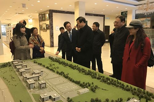 內蒙古政府代表團考察格林伍德國際貿易中心